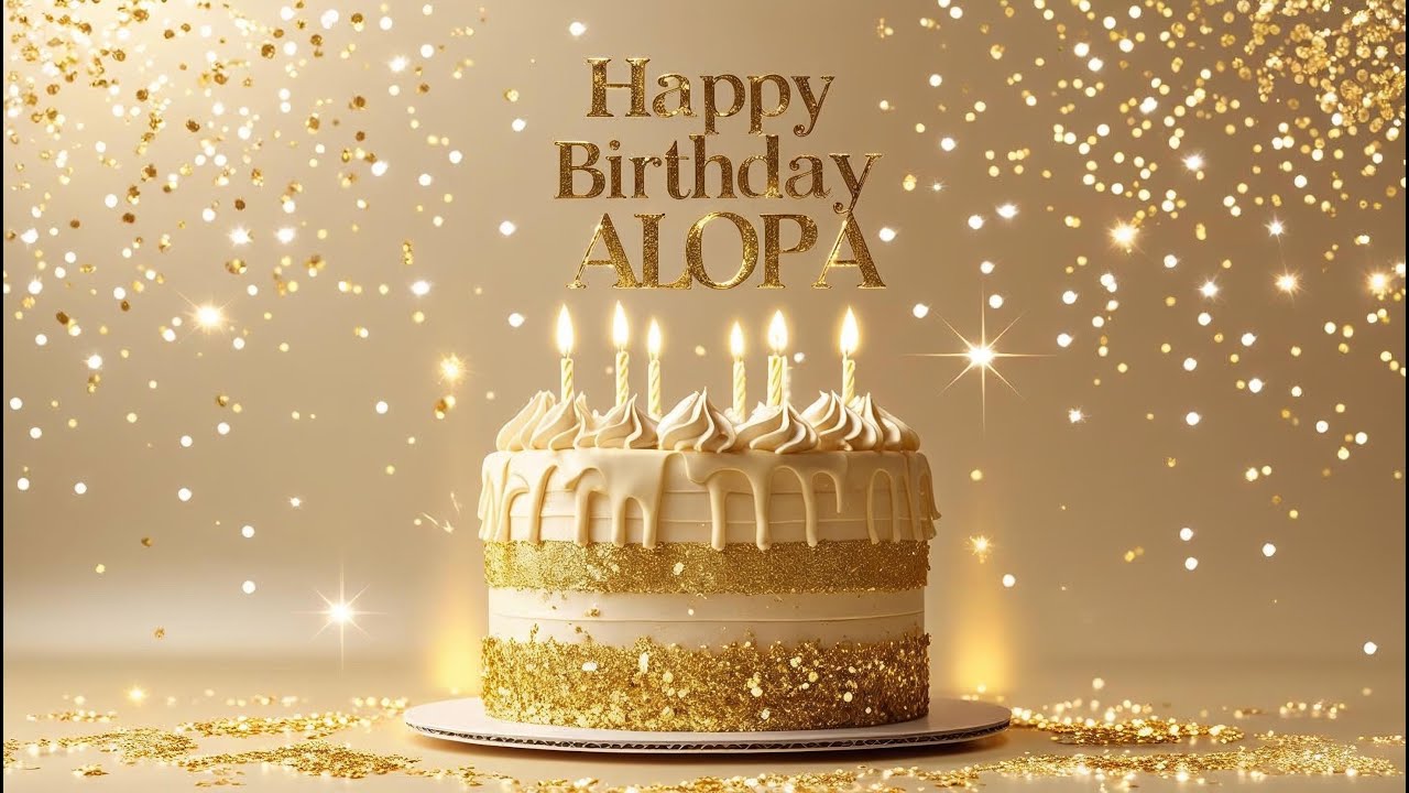 🎉🎂 Alopa Happy Birthday | Worldwide Birthday Party Song 🎶 🎂🎉