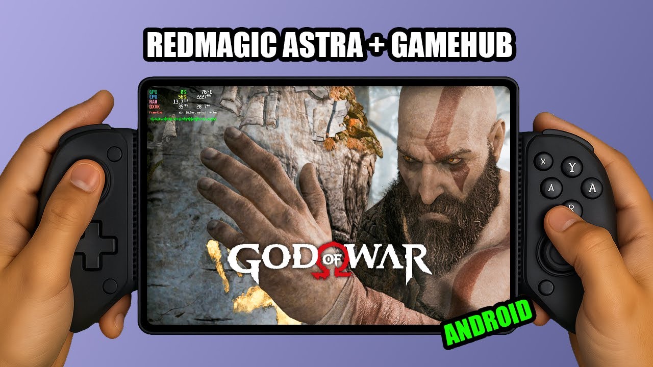 1080p PLAYABLE | God of War on RedMagic Astra (Snapdragon 8 Elite) - ANDROID