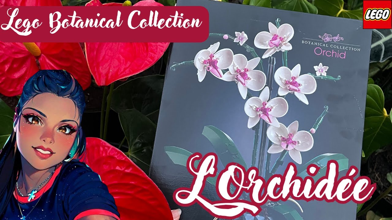 L’Orchidée Lego Botanical Collection | Construction Lego #feyliieotaku #constuctionlego #lego