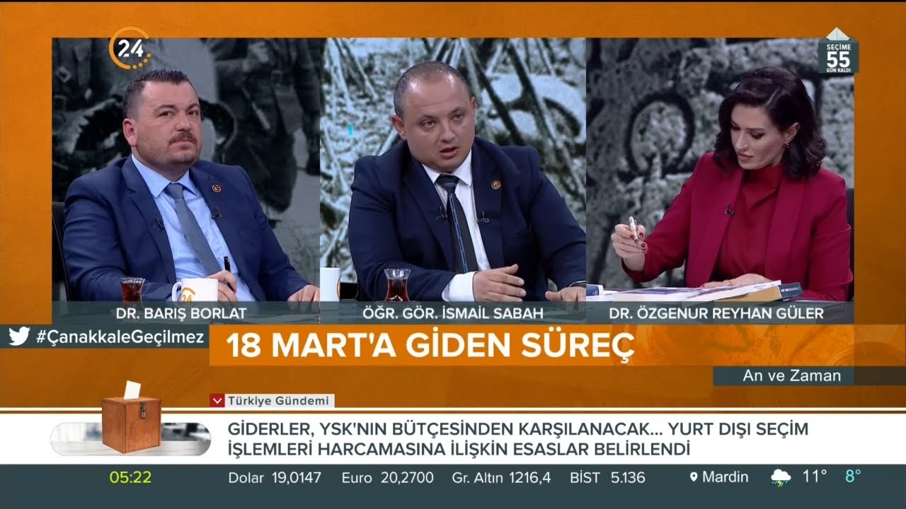 Özgenur Reyhan Güler ile "An ve Zaman" / Çanakkale Zaferinin 108'inci Yılı - 18 03 2023