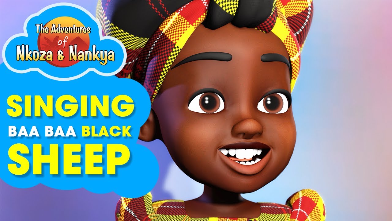 Baa Baa Black Sheep | Maama Nankya Singing Baa Baa Wandiga | Luganda | Nkoza & Nankya | Kids Song
