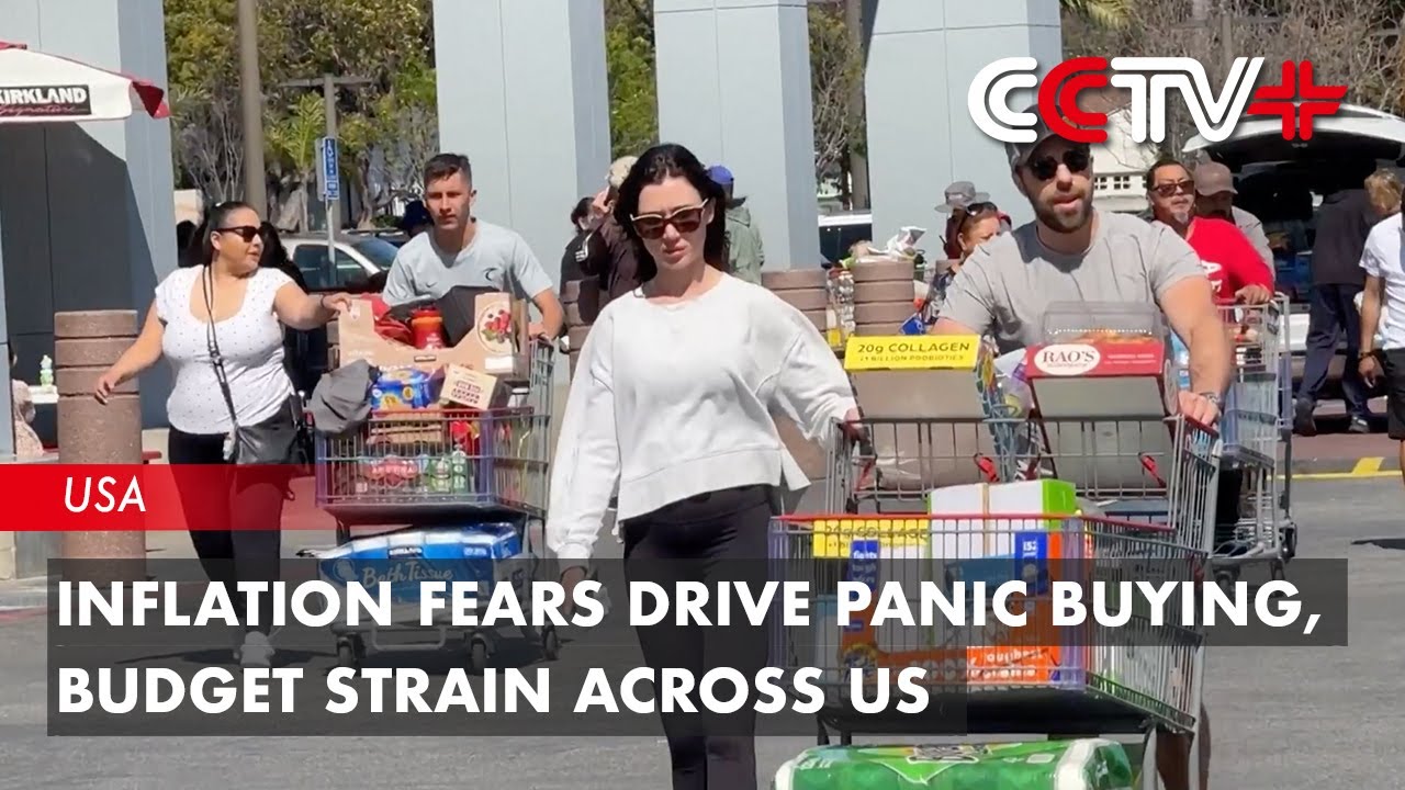 Inflation Fears Drive Panic Buying, Budget Strain Across US