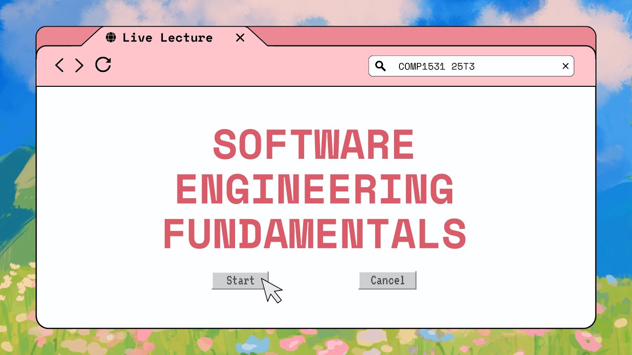 COMP1531 Week 2 Lecture 1