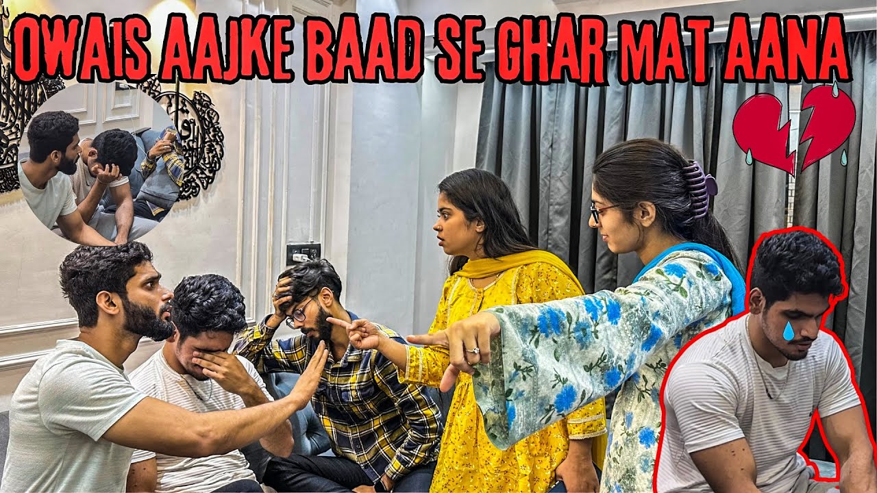 OWAIZ KA AANA NHI PASAND HAIFA KO 😖 | PRANK ON BILAL & OWAIS | AALTU FALTU | BILAL & ZAHID |