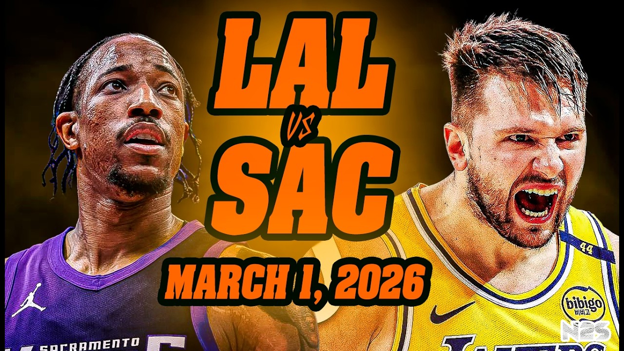 Sacramento Kings vs Los Angeles Lakers Full Game – March 1, 2026 | NBA 2K26