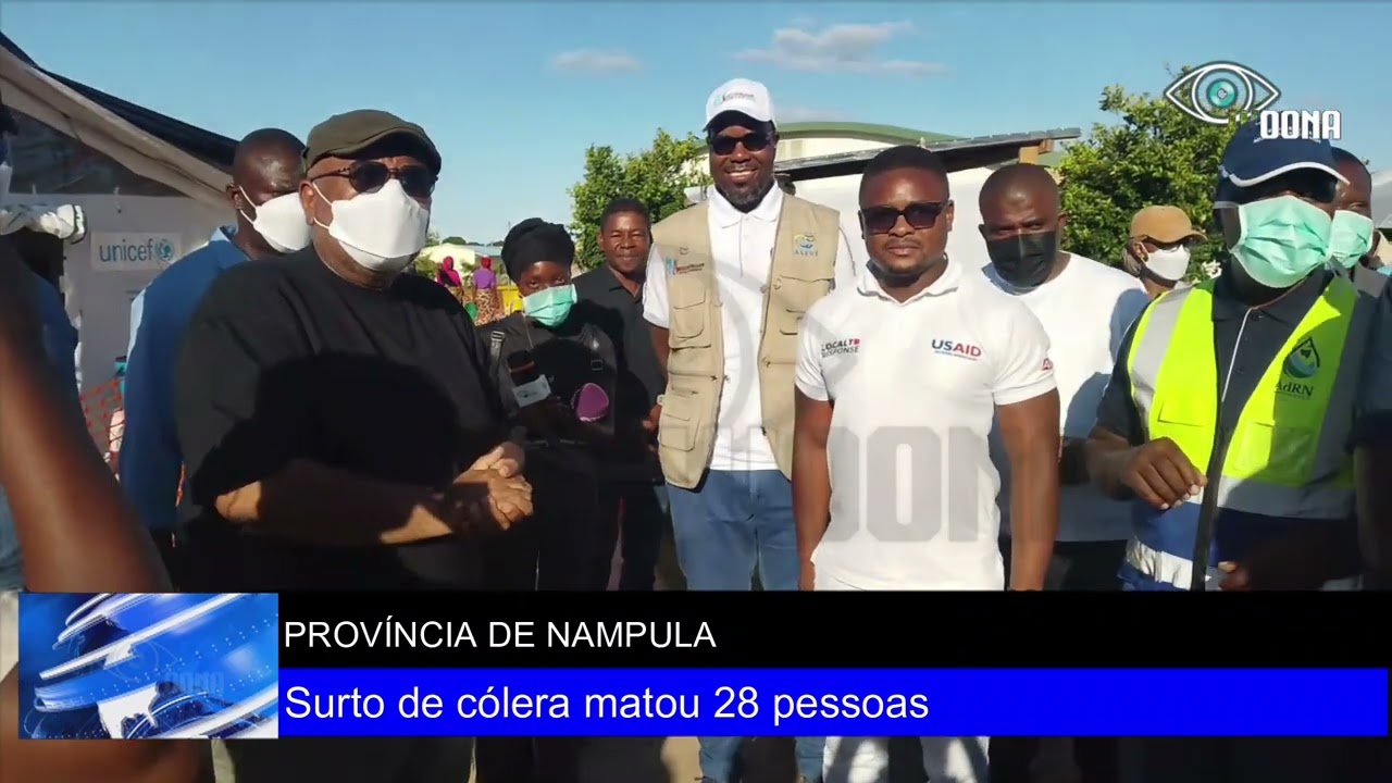 Cólera mata 32 pessoas em Nampula