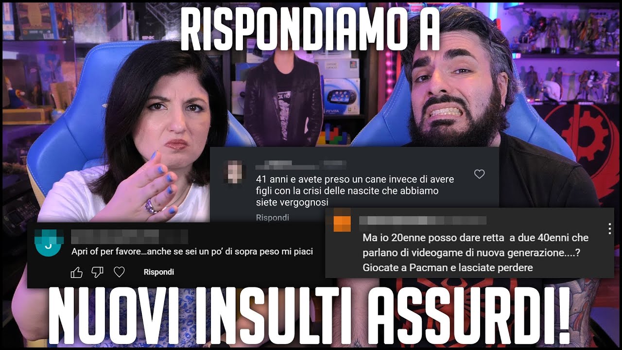 RISPONDIAMO A NUOVI INSULTI ASSURDI, INDECOROSI E DIFFAMANTI!