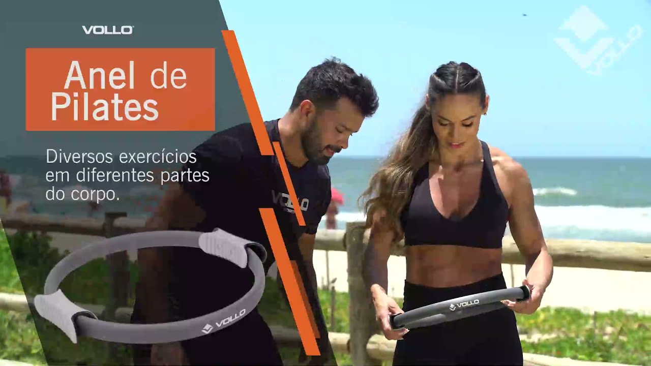 Anel de Pilates Vollo - Exemplo de uso