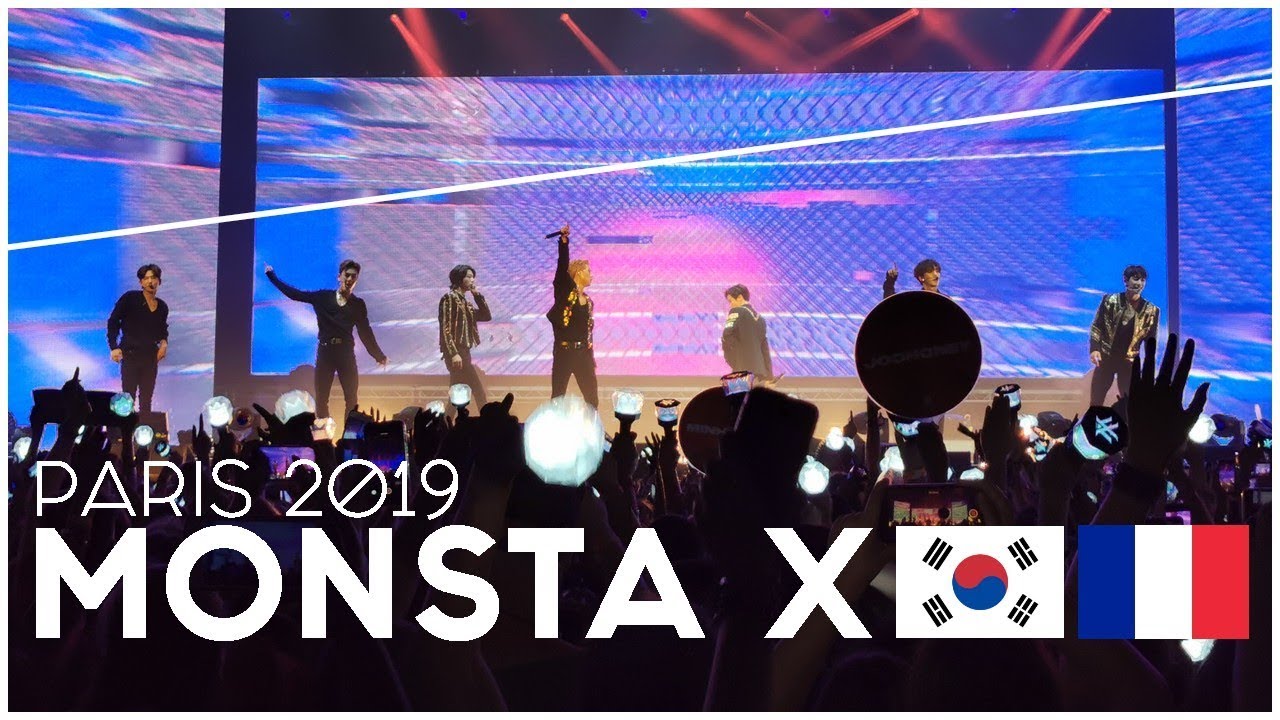 VLOG CONCERT MONSTA X in PARIS 2019 HD