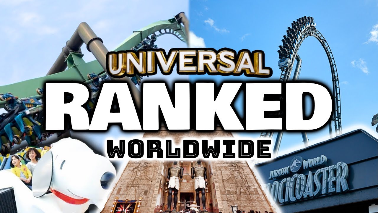 Ranking EVERY Universal Park Worldwide (Besides Beijing) | Theme park Summer Travel Guide