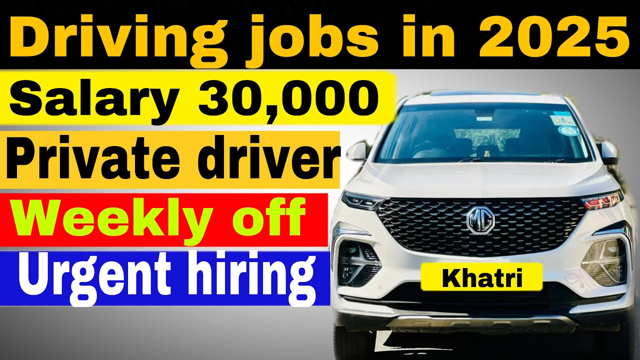 Driving job | Driver job vacancy  2025 | DriveU driver jobs | @Iwork4cash14