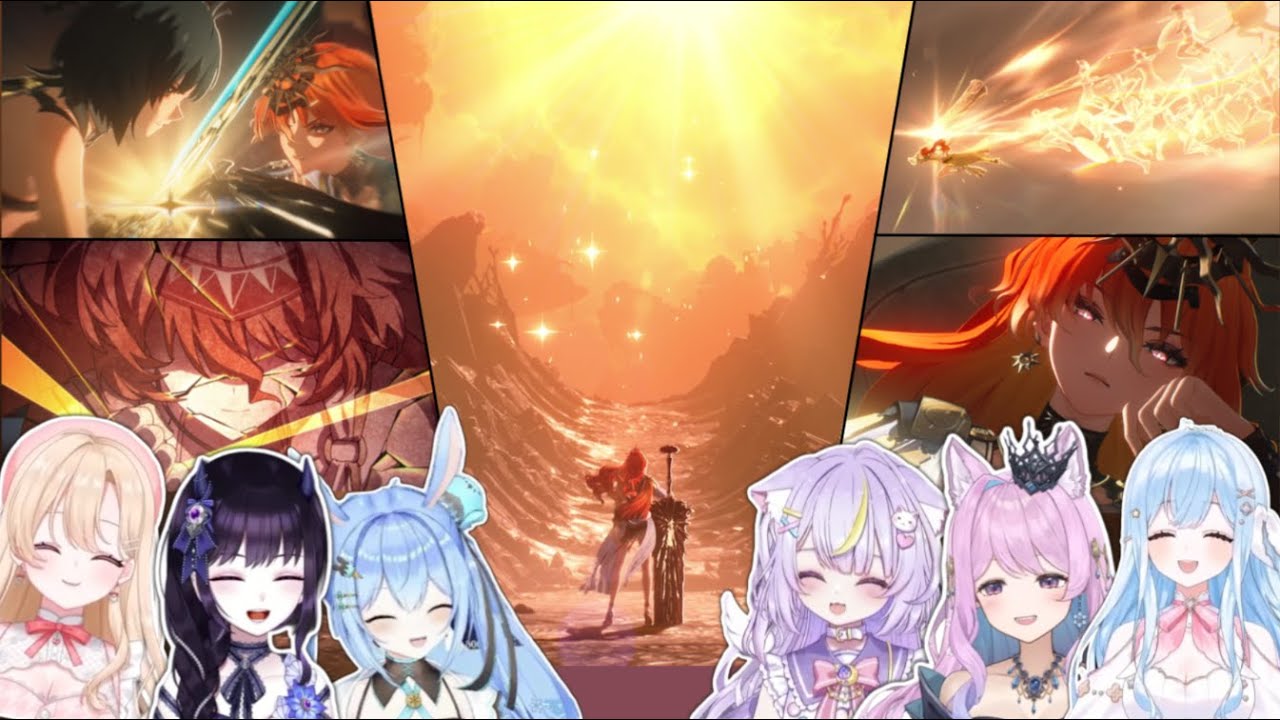 JP Vtubers Blown Away by Augusta's Strength | Patch 2.6 Main Story Quest Act 8 [Wuthering Waves]