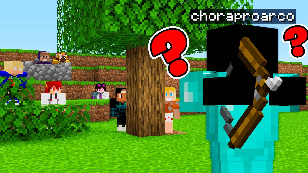 ESCONDE ESCONDE NO BEDWARS COM CHORAPROARCO (A REVANCHE)