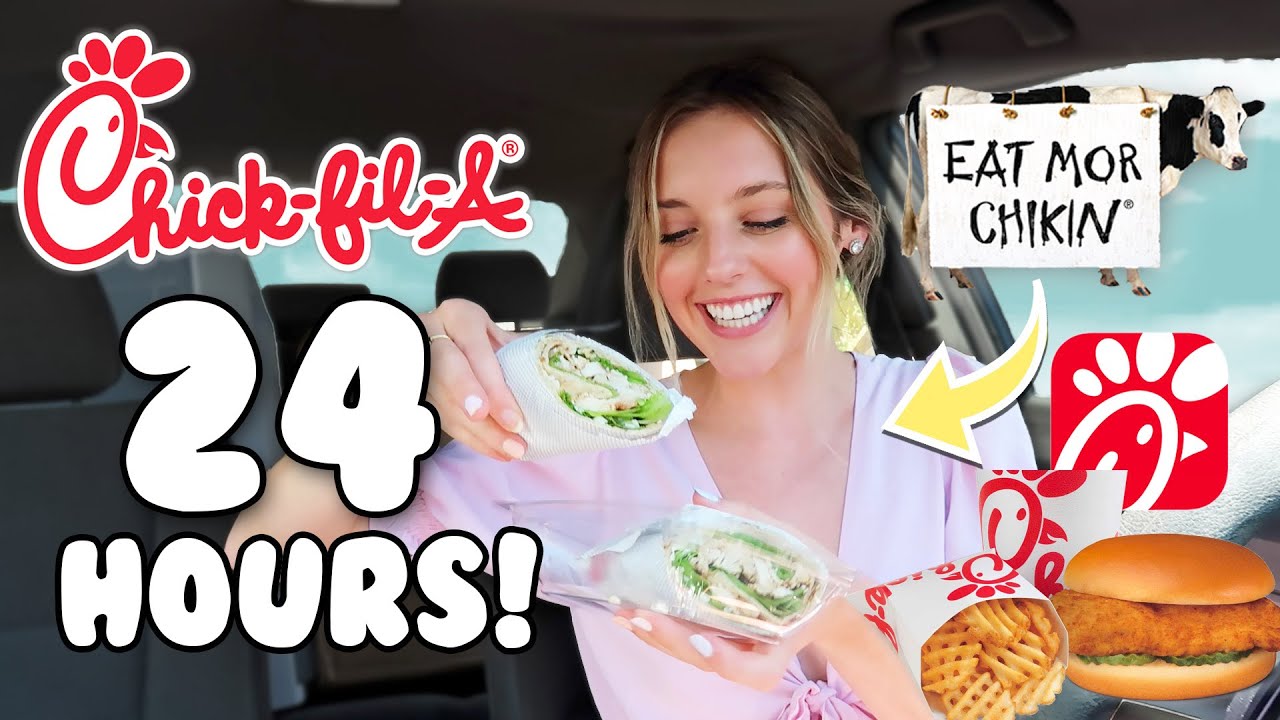 ONLY eating Chick-Fil-A for 24 HOURS