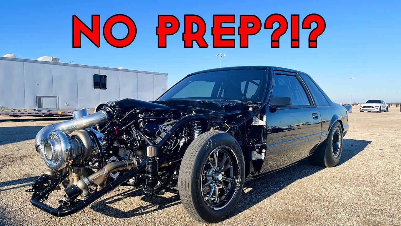 NO PREP RACING!?! - Converting the Methanol Single Turbo LS Foxbody to No Prep! HUGE CHANGES!!!