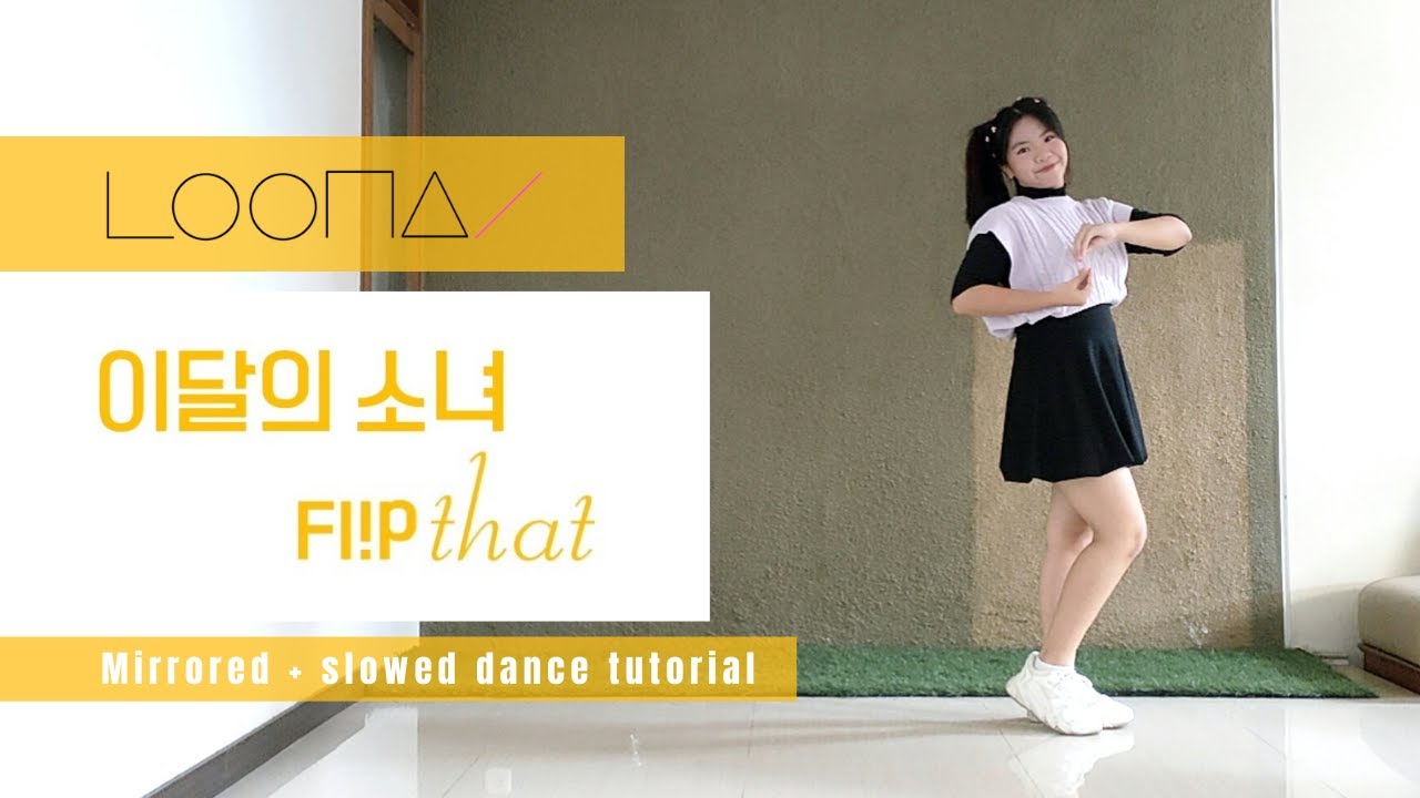 #TWINTORIAL | LOONA - Flip That [Mirrored + Slowed Tutorial] | Trifena & Trifosa
