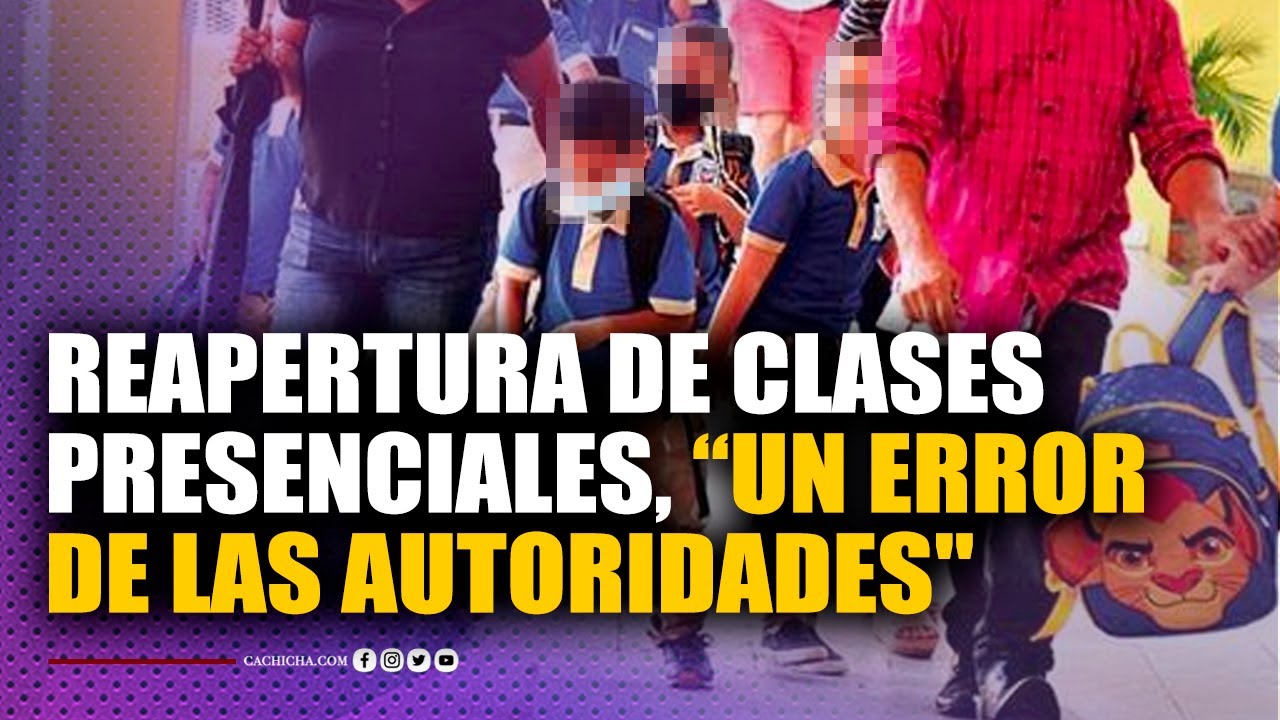 Reapertura de clases presenciales, &ldquo;un error de las autoridades&rdquo; | 05 Ene | #6toSentido