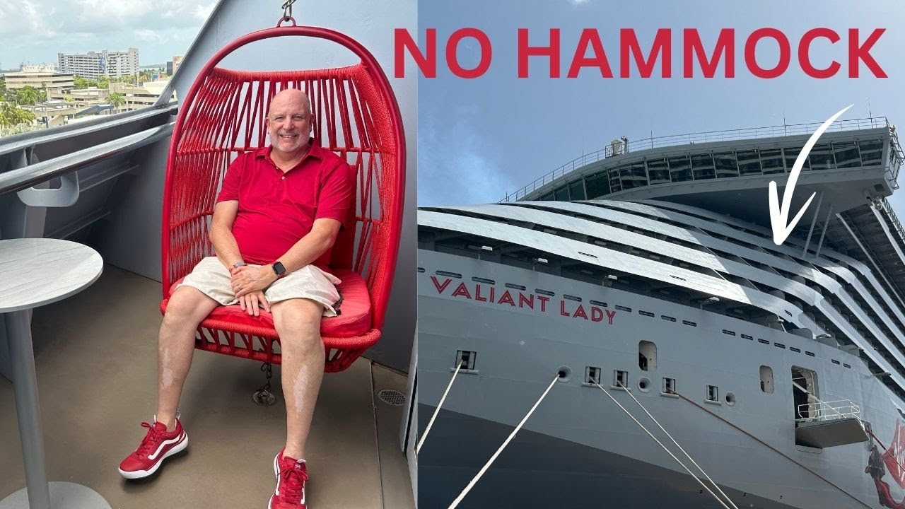 NO HAMMOCK Cabins- Virgin Voyages Ltd View Sea Terrace 11358z