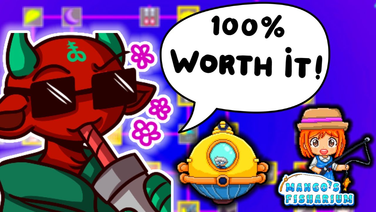 I'm Fully Complete Mango's Fisharium In Just Over 5 Hours! ( Full Game )