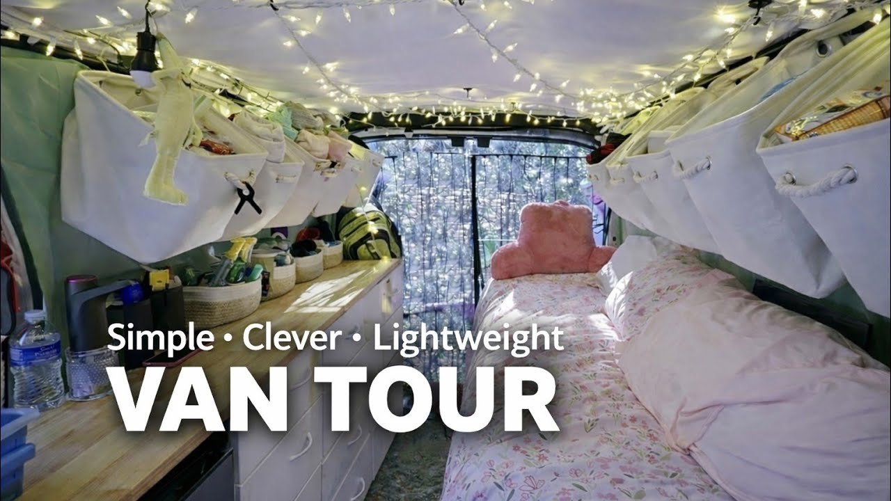 Good on Gas: GENIUS DIY Ford Transit Van Tour
