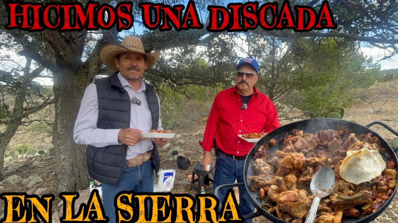 EN LA SIERRA SE COME MUY BIEN LA DISCADA 