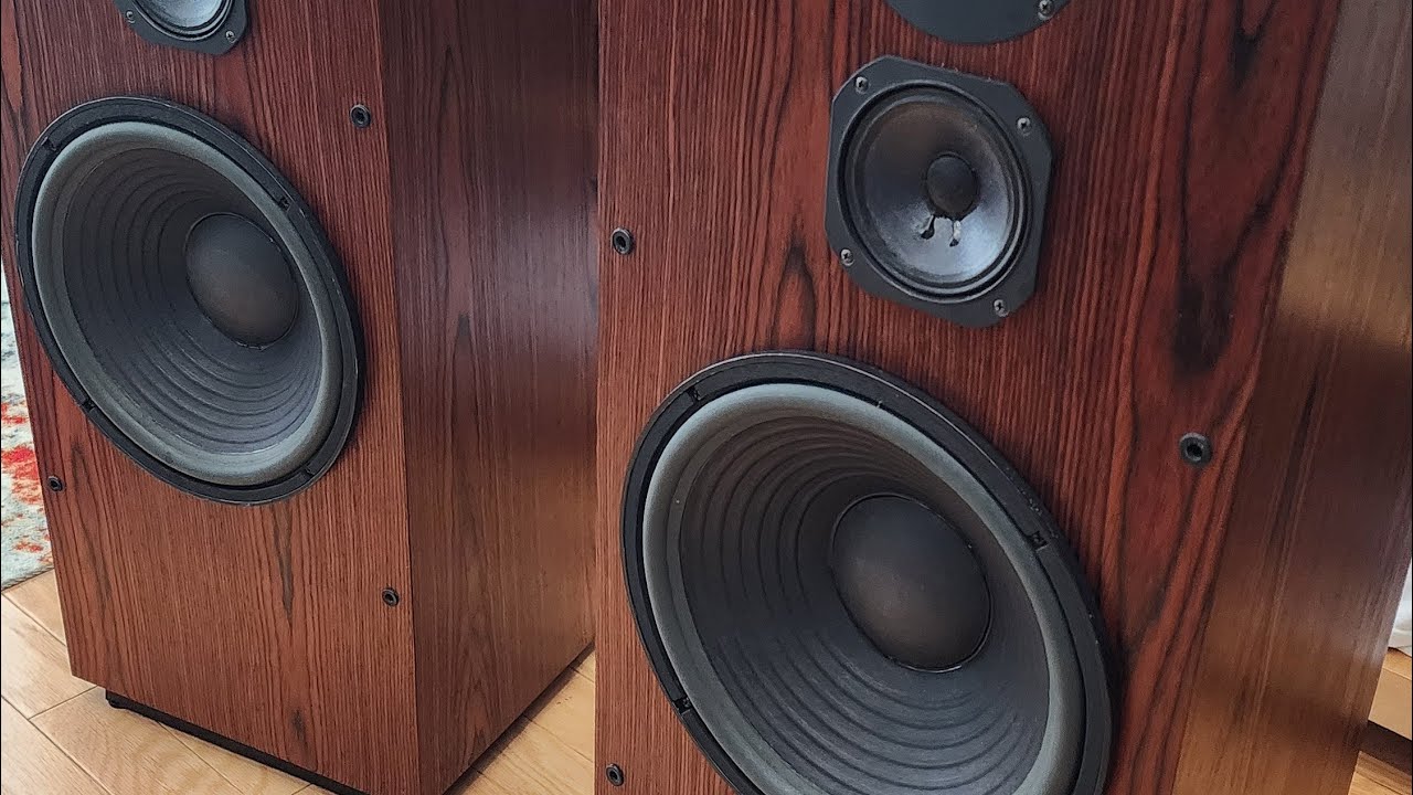 JBL L100T3 SPEAKERS RESTORATION