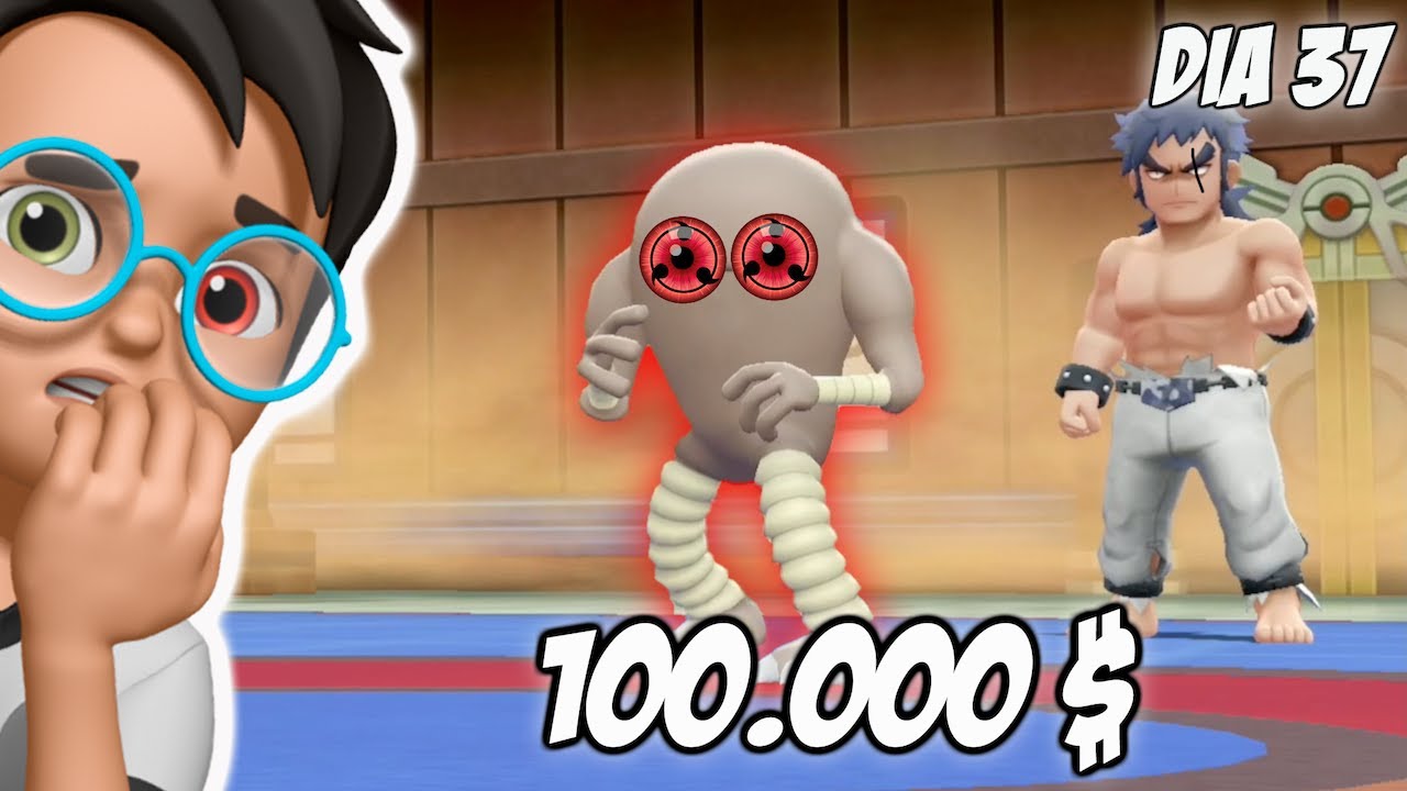 🏆 100.000$ COMPETICIÓN Pokémon VS Hermano TEKENDO !!   DIA 37