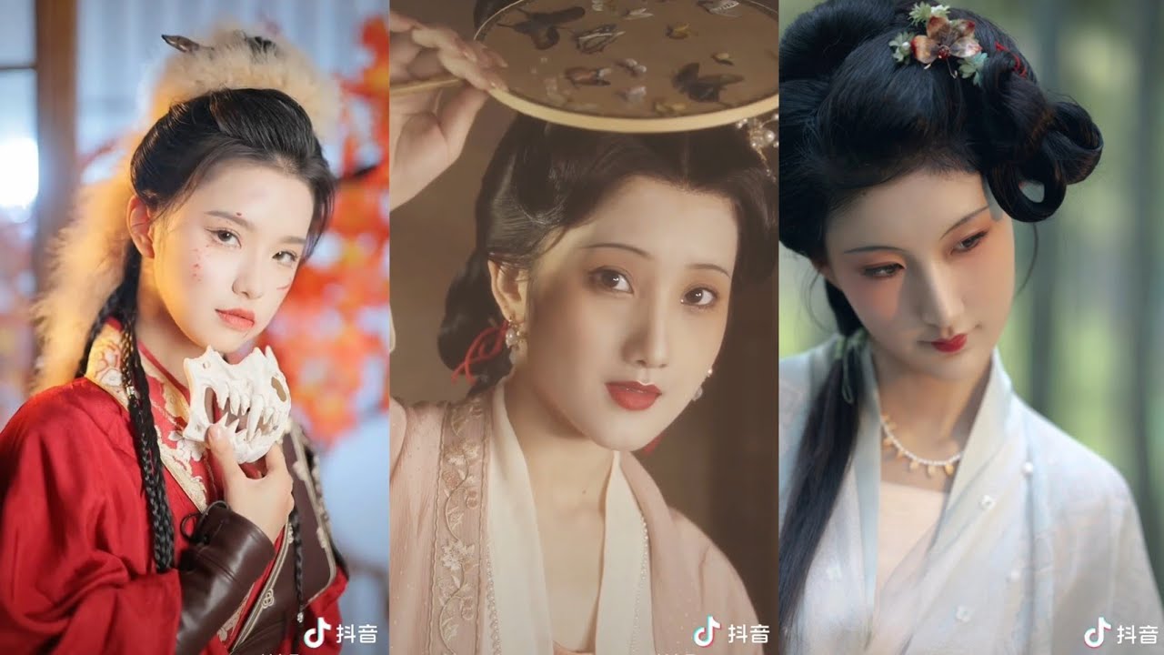 [抖音] TIKTOK Chinese traditional clothing (汉服/苗服/藏服) |ชุดจีนโบราณ|EP 51