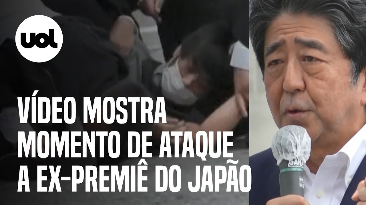 Ex-premi&ecirc; do Jap&atilde;o, Shinzo Abe morre ap&oacute;s ser baleado em ato de campanha; v&iacute;deo mostra ataque