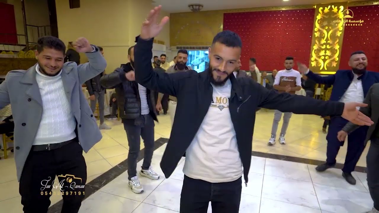 أفراح عشيرة البو عتيج زفاف العريس إبراهيم أبو أحمد أحيا الحفل الفنان خالد الجبوري ج1