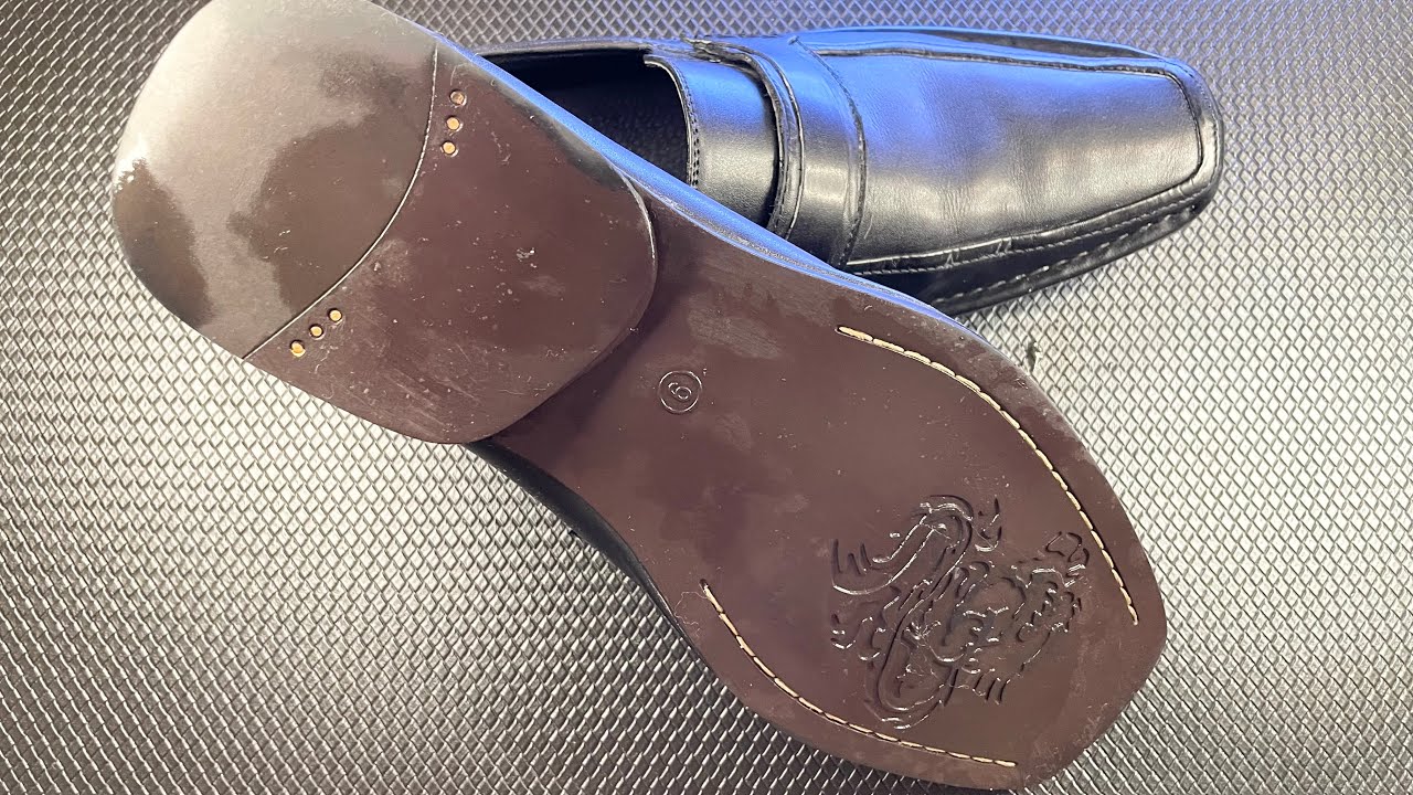Shoe Sole Cleaning ASMR #ShoeASMR #ShoeSoleASMR #ShoeSatisfyingSounds