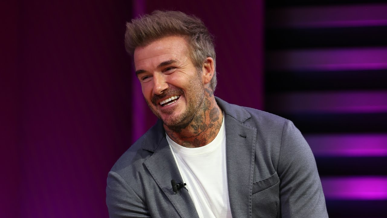David Beckham on building his brand and Victoria's new documentary | RTS London Convention 2024