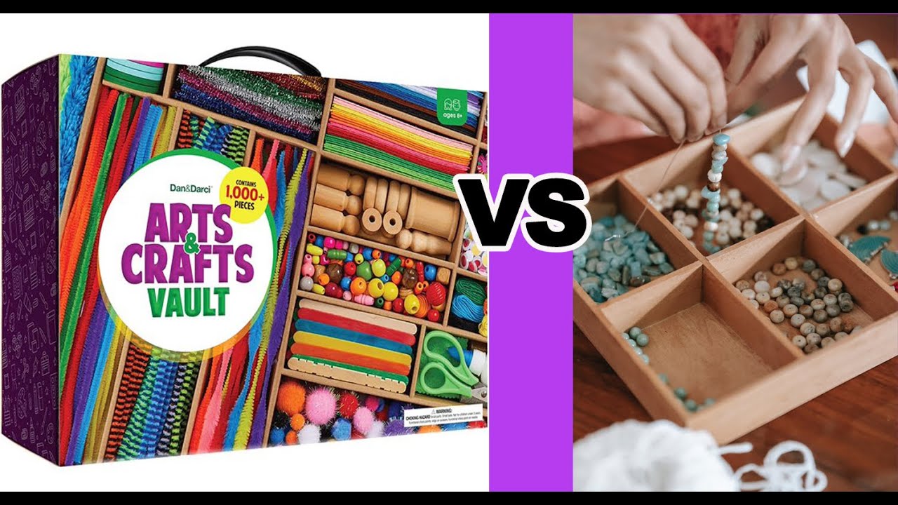 TESTING A WALMART CRAFT KIT | WALLMART VS THRIFT STORE