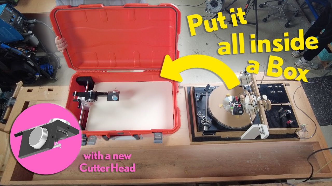 Pt.1: How to build a Record Lathe in a Box