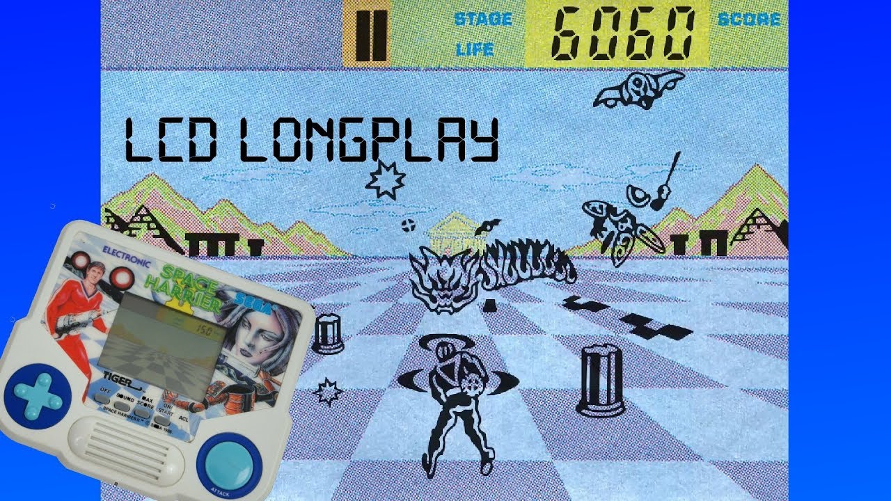 LCD Longplay - Space Harrier II (Tiger Electronics 1990)