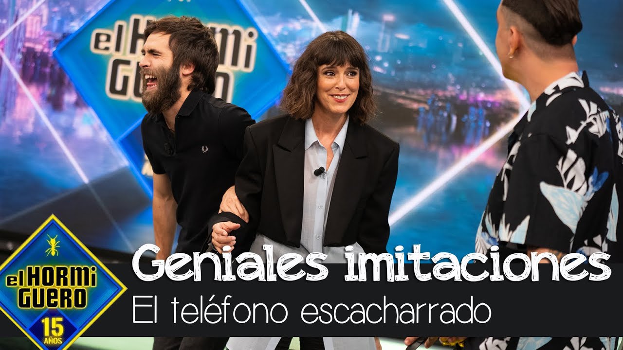 Ricardo Gómez y Belén Cuesta se atreven con las geniales imitaciones de Carlos Latre - El Hormiguero