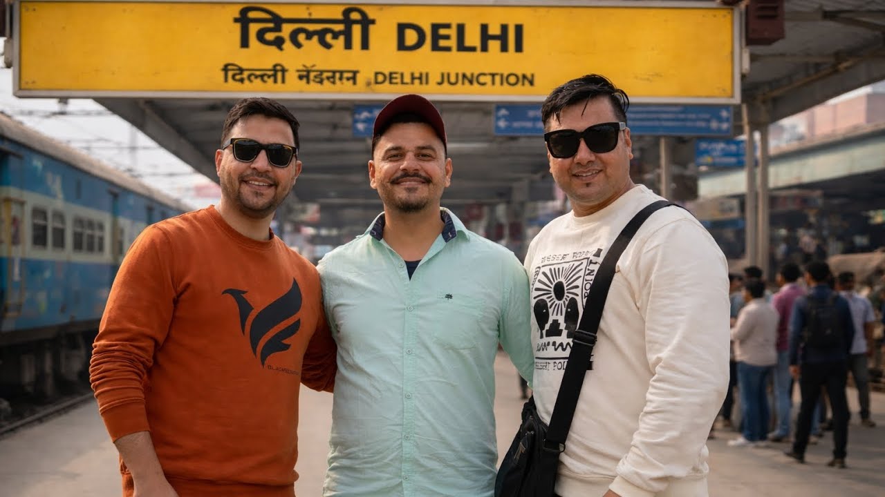 Delhi mei humara swagat hai😊. explore delhi with frnds and making funny vlog with frnds #fullvlogs