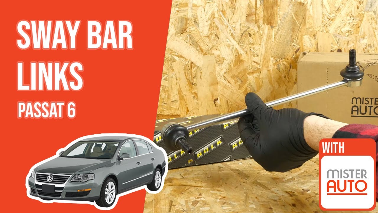 How to replace the sway bar links Passat mk6 🚗