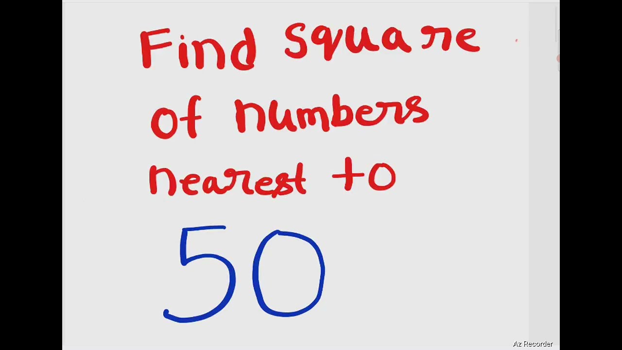 Square tricks every student should know
