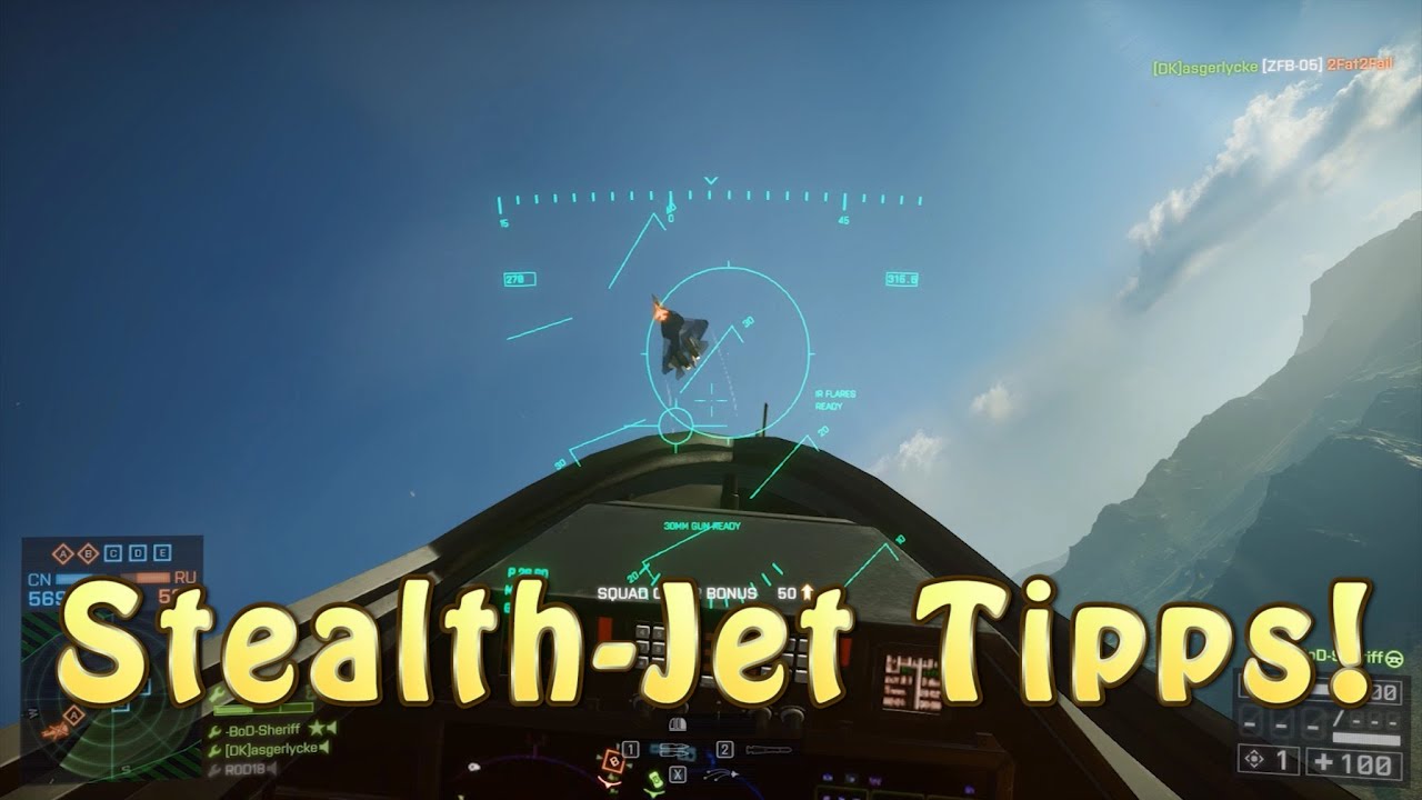 Battlefield 4 Tipps und Tricks: Stealth Jet - Equipment und ein paar Tipps [Nicht mehr aktuell]