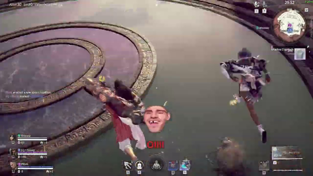 3 monkeys playing EU asura trios | Naraka Bladepoint trios Adventures Part 2