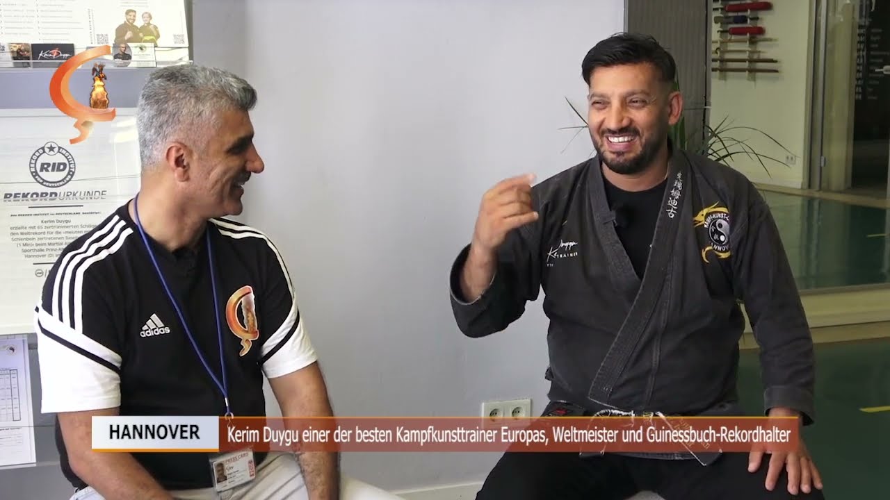 HANNOVER | Kerim Duygu einer der besten Kampfkunsttrainer Europas, Weltmeister und Guinessbuch Rekor