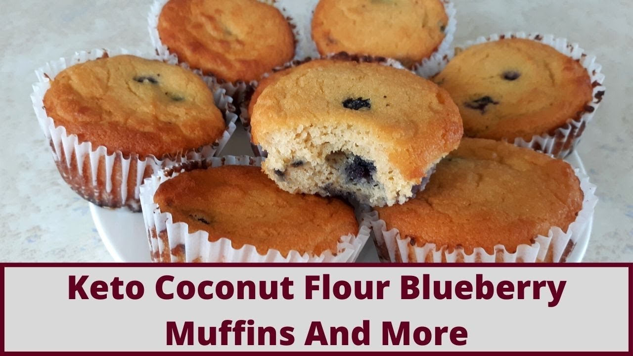 Keto Coconut Flour Blueberry Muffins And More (Gluten Free)