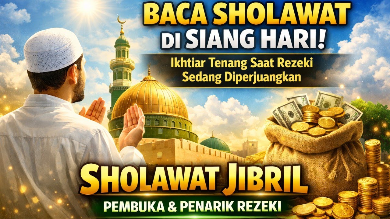 “Sholawat di Siang Hari, Ikhtiar Tenang Saat Rezeki Sedang Diperjuangkan” | SHOLAWAT NABI