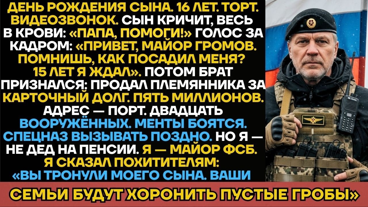 Похитители Смеялись Над Стариком, Пока Он Не Вышел Из Тьмы. Майор ФСБ Показал, Чем Война...