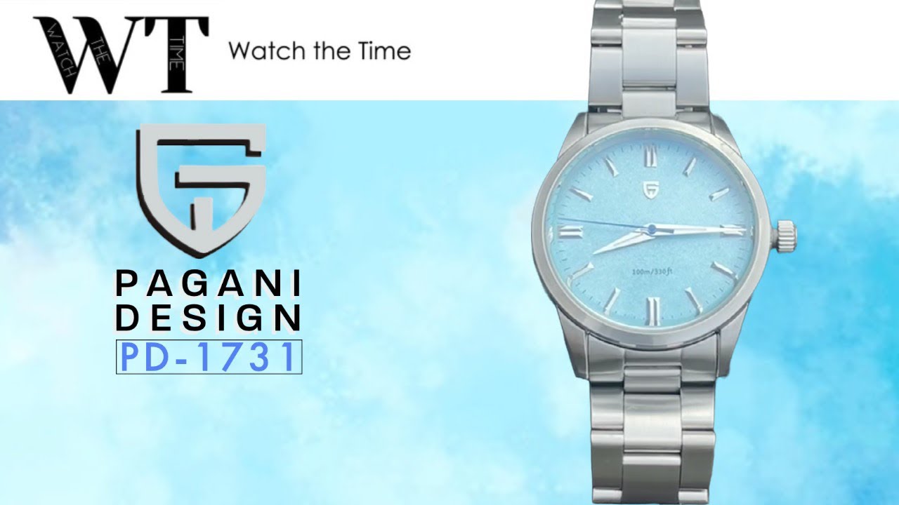 Pagani Design (PD-1731) | A vibrant watch with a touch of colour... Is it for you?? | AliExpress