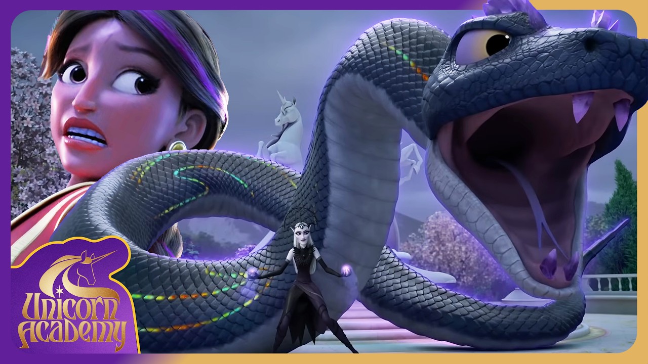 Magical Grim Snake | Unciorn Academy: Secrets Revealed | Cartoons for kids