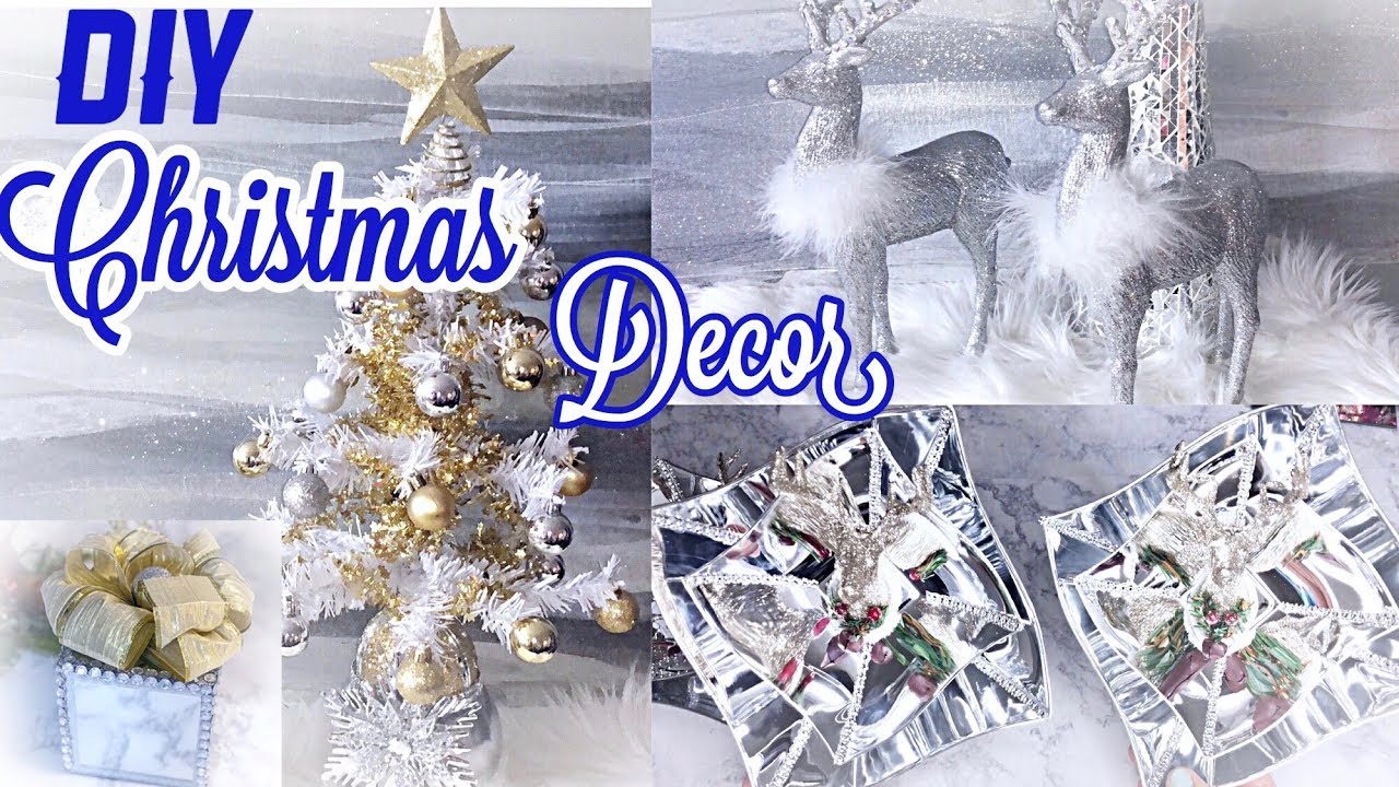 DIY -Ideas Para Decorar en Navidad|DIY Dollar Tree Christmas Decor |Nady
