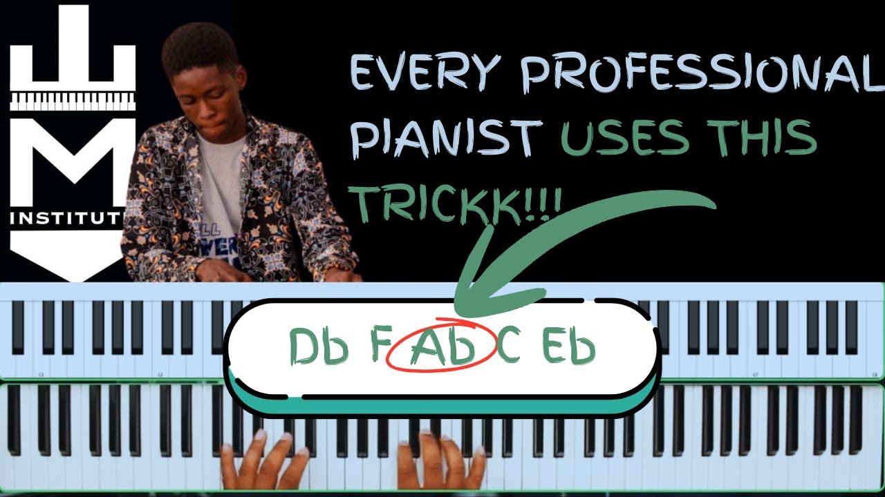 How to play Major 9th Chords substitution