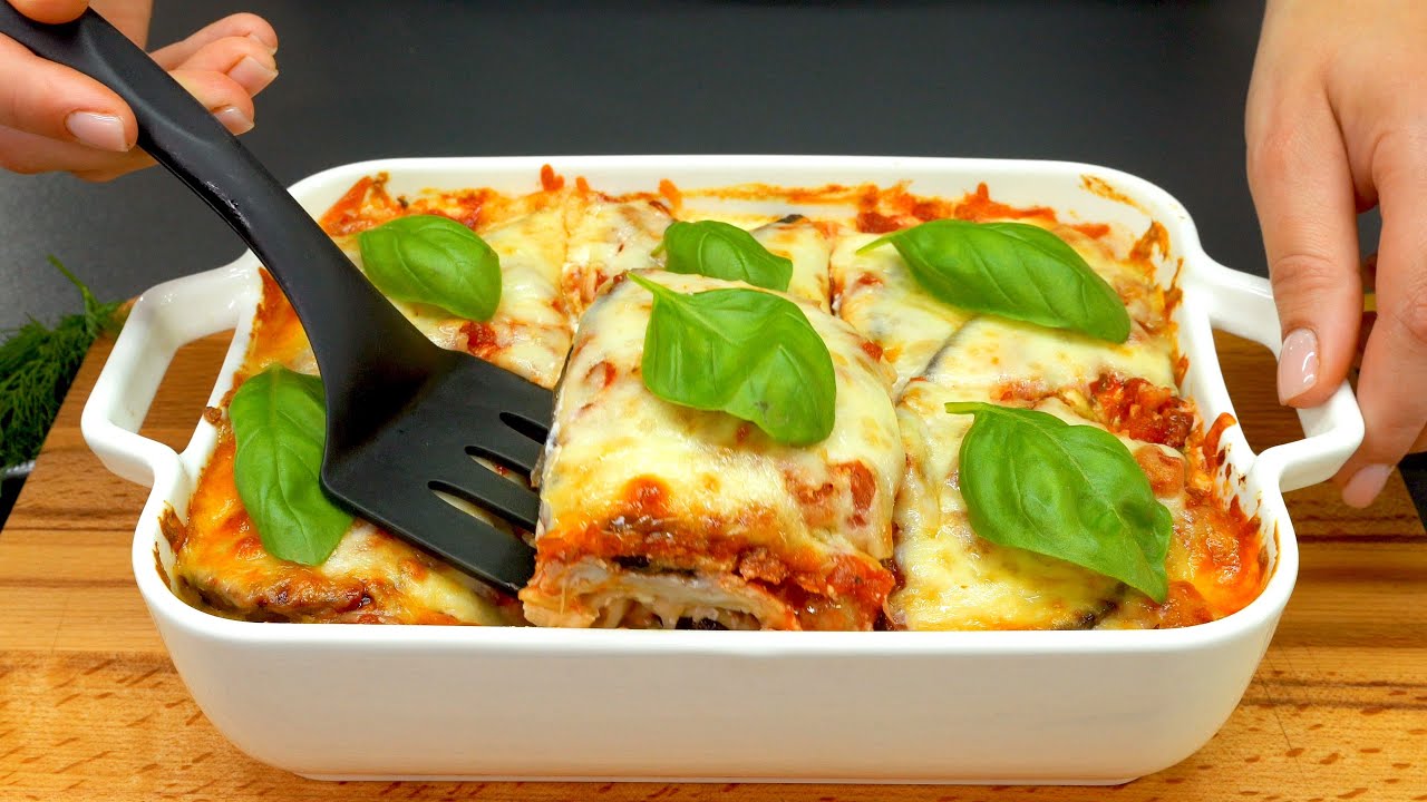 Подруга из Италии научила меня так вкусно готовить лазанью из баклажанов! Отличный рецепт ужина!